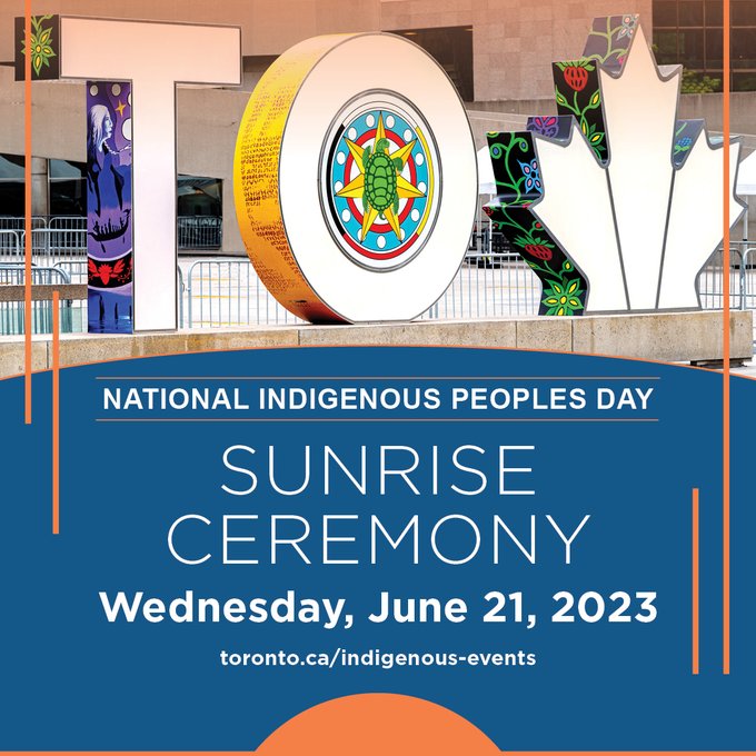 City of Toronto observes National Indigenous Peoples Day 2023 with