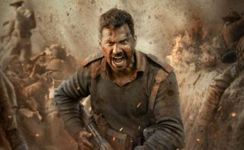 Varun in Border 2 poster