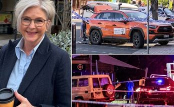 Australian lawmaker Helen Haines remains critically ill after losing both legs in an alleged deliberate car attack.
